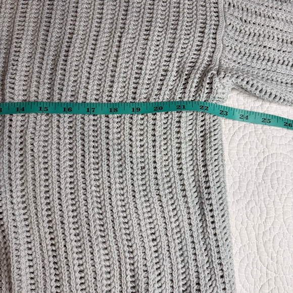 BNWT Wilfred Afterglow Sweater Glacier Blue Knit Crew Nck Sweater Cotton Medium - Picture 14 of 15